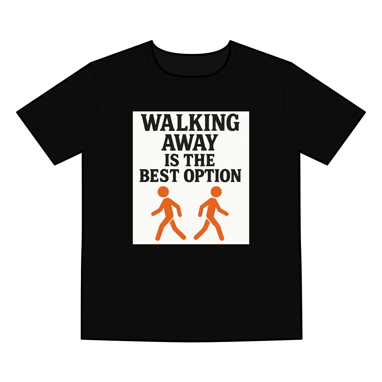 Walking away